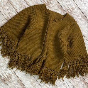 Vintage fringe sweater